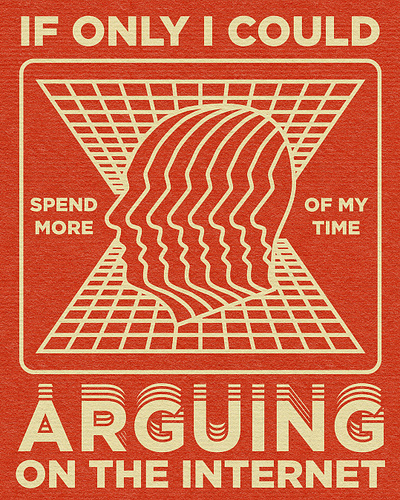 Arguing with strangers arguing brutalism poster design futuristic grid poster retro texture vintage
