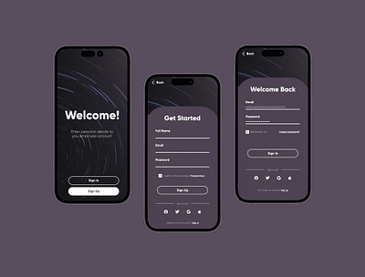 SIGN UP - DAILY UI #001 app dailyui design graphic design illustration ui