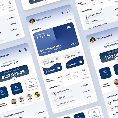 Banking app concept app design graphic design typography ui