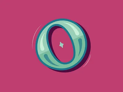 36 Days of Type - O 36 days of type illustration lettering o typography