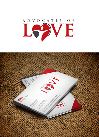 Advocate of Love advocate of love graphic design logo design stationery design