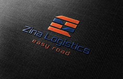 Zina Logistics. Logo design. branding design graphic design illustration logistics logo social media