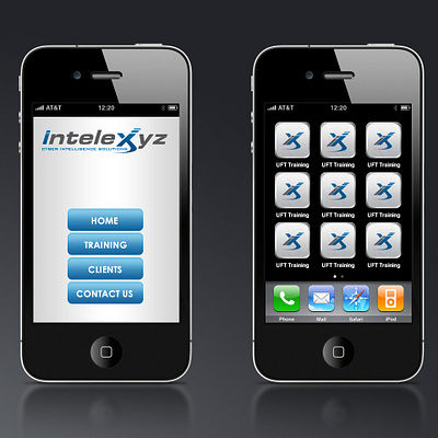 Intelexyz Cyber Intelligence Solutions logo logo design