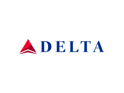 Delta Logo Redesign branding design graphic design icon logo minimal typography ui uiux design ux vector