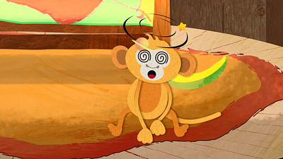 2D Animation - Five Little Monkeys 2d animation 2d animations 2d animator animation kids video nursery nursery rhyme youtubekids