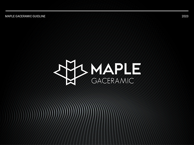 Maple Gaceramic logo branding branding design design a day graphic design logo m logo maple maple logo maple logo design maydesign thietkecotam