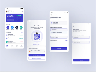 Fintech mobile app appdesign design fintech fintechapp ui uidesign uxdesign