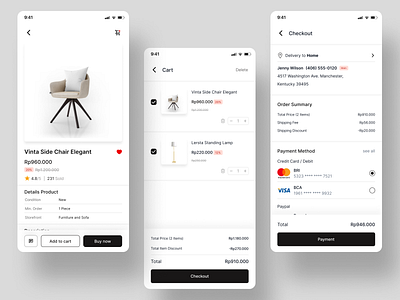 Daily UI #002 Credit Card Checkout checkout design payment ui