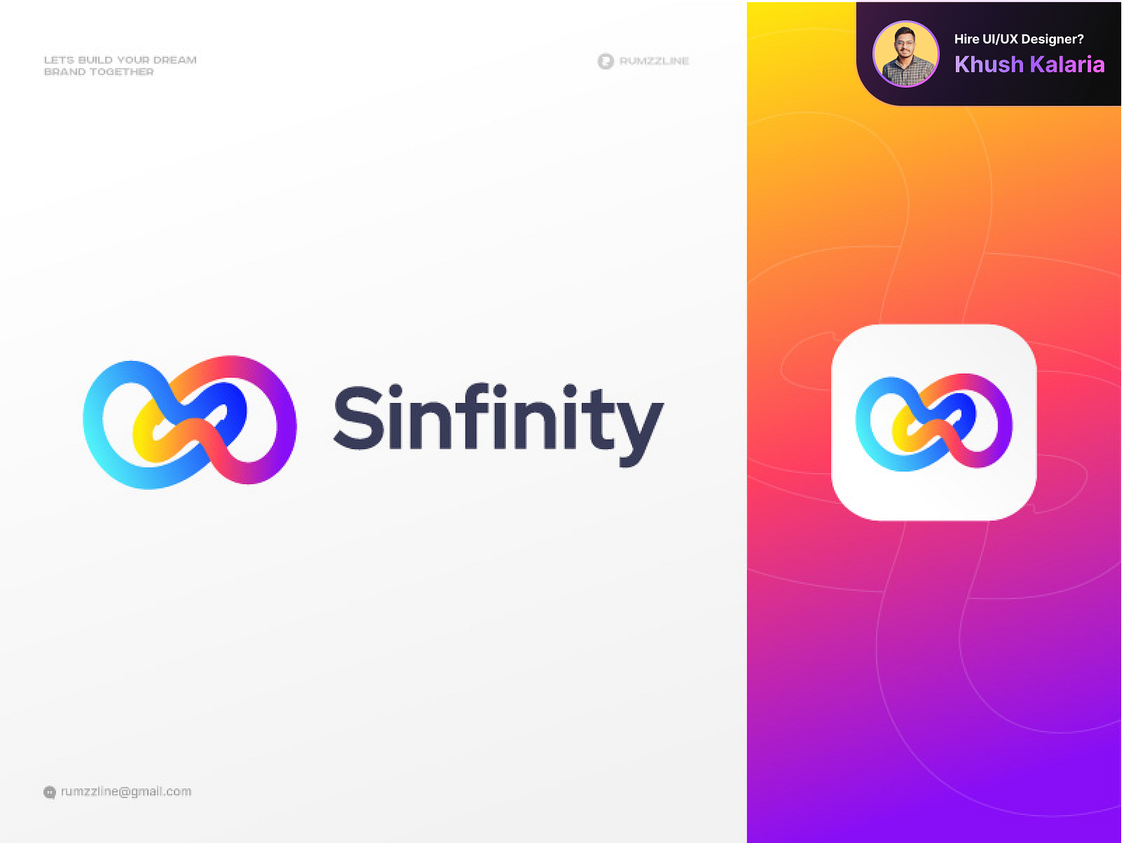 Sinfinity - Logo Design by Khush Kalaria on Dribbble