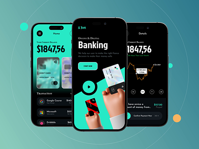 Finance Wallet App UI Animation animation app app animation app design app ui banking app banking app animation design finance app ui ui animation ux