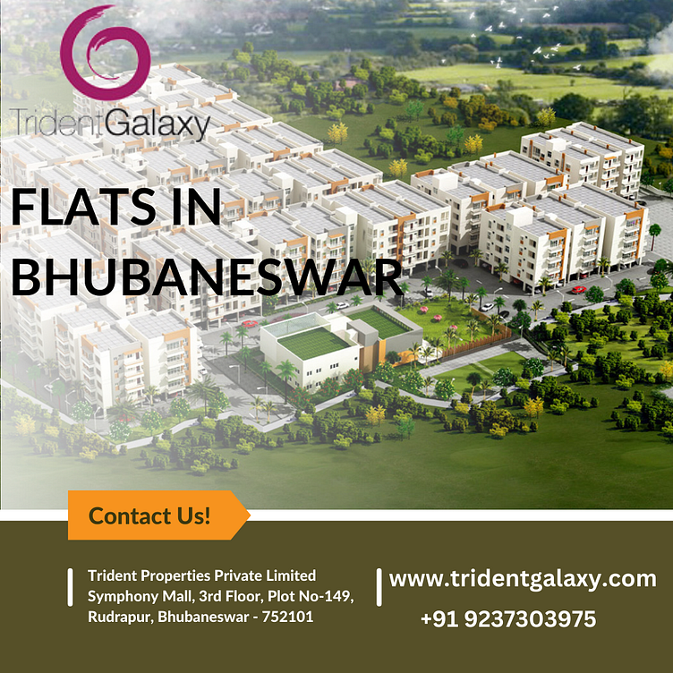 Flats in Bhubaneswar by Trident Galaxy on Dribbble