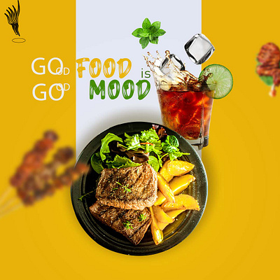 Food Post fast food d food design food poster