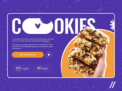 Cookie Marketplace Web Platform animation app cookie delivery design ecommerce home page landing landing page marketplace motion online platform shopping ui ux web web design web site web ui