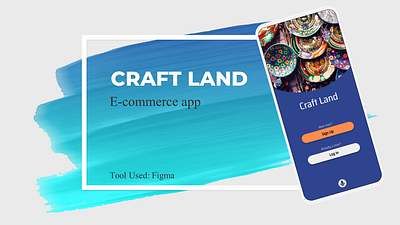 Craft Land- App Design app e commerce design ui design ux design