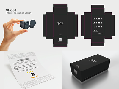 Ghost Product Packaging Design box box mockup box packaging cardboard carton label label packaging labeldesign mock up pack package packagedesign packaging packaging mockup packagingdesign packagingpro product label product packaging product packaging design web design
