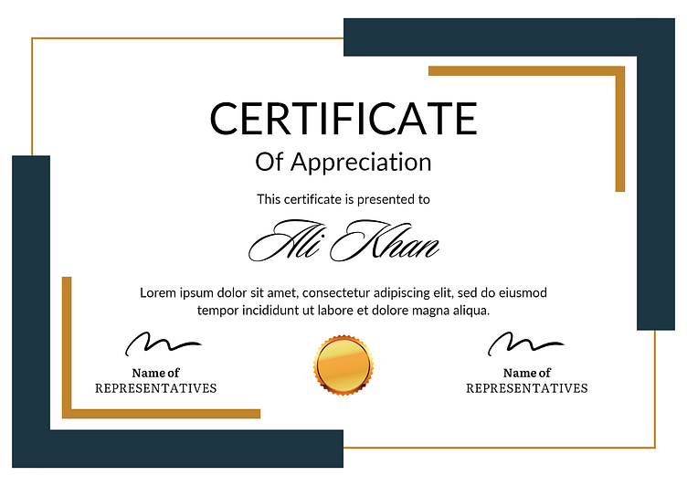 certificate-by-momina-nazir-on-dribbble