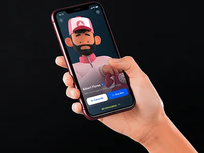Ultimate UI Kit - Profile app design ios kit mobile profile template ui