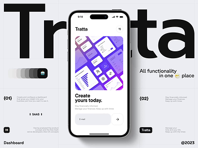 Mobile-first B2B SaaS design for Tratta | Lazarev. adaptation animation app b2b dashboard design graph homescreen interactive interface mobile mobile first motion graphics onboarding saas saas product smart work stats ui ux