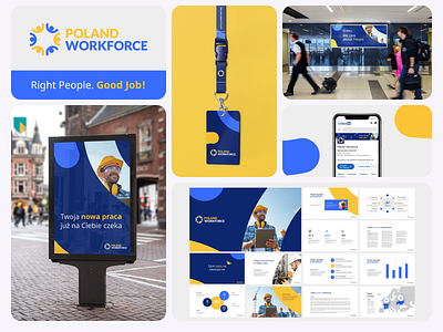 Poland Workforce Branding Refresh agency brand branding design identity job logo logotype refresh work