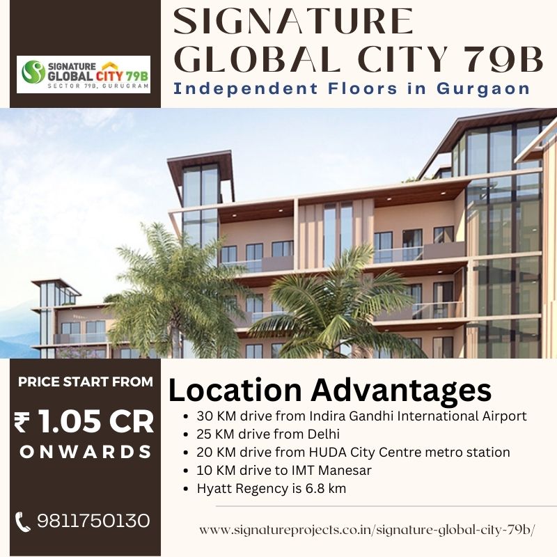 Signature Global City 79b Provide Best Location. By Signature Global On ...