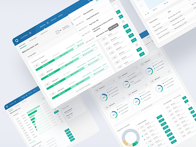 Localize - Web App bars charts diagrams product design tables ui ux web app