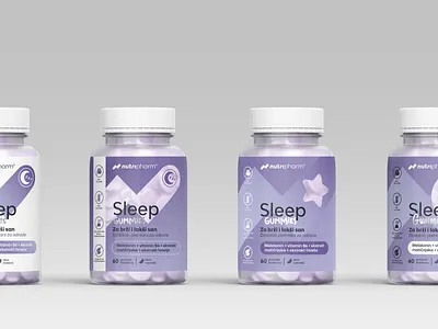 Draft design for vitamin gummies branding graphic design package design rebrabding