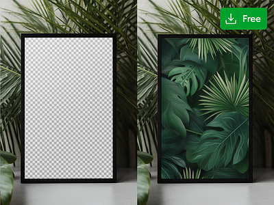 Picture Frame PSD Mockup - Limited-time freebie art frame artwork download download mockup etsy freebie graphic design mock up mockup mockup psd mockups picture frame presentation psd template