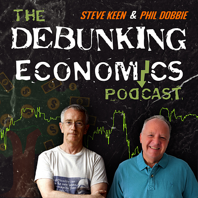 The Debunking Economics Podcast Design