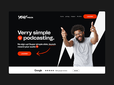 Podcast - Website Ui Design - Concept graphic design podcast ui visualdesign website