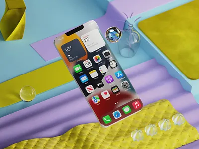 Phone mockup animation 3d 3d abstract 3d art 3dart abstract blender blender 3dart blender3d cyclesrender design mockup motion graphics phone render ui uiux ux