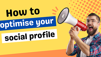 How to optimise your social profile design dropdhippping website dropshippingstore facebook ads facebook ads camapign fb advertising fba ad fba ds fba ds camapign illustration instagram ds