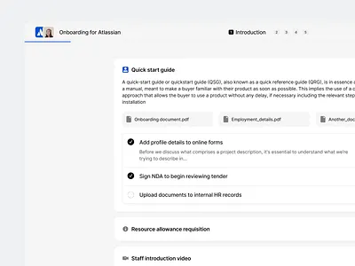 Stratis UI - Onboarding app clean dash design details editor interface manage minimal onboarding progress project rich text settings simple ui ui design ux ux design web
