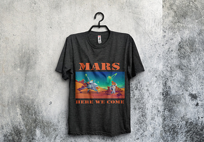 Space T-shirt Design business design graphic design illustration mars motivational quotes space t shirt