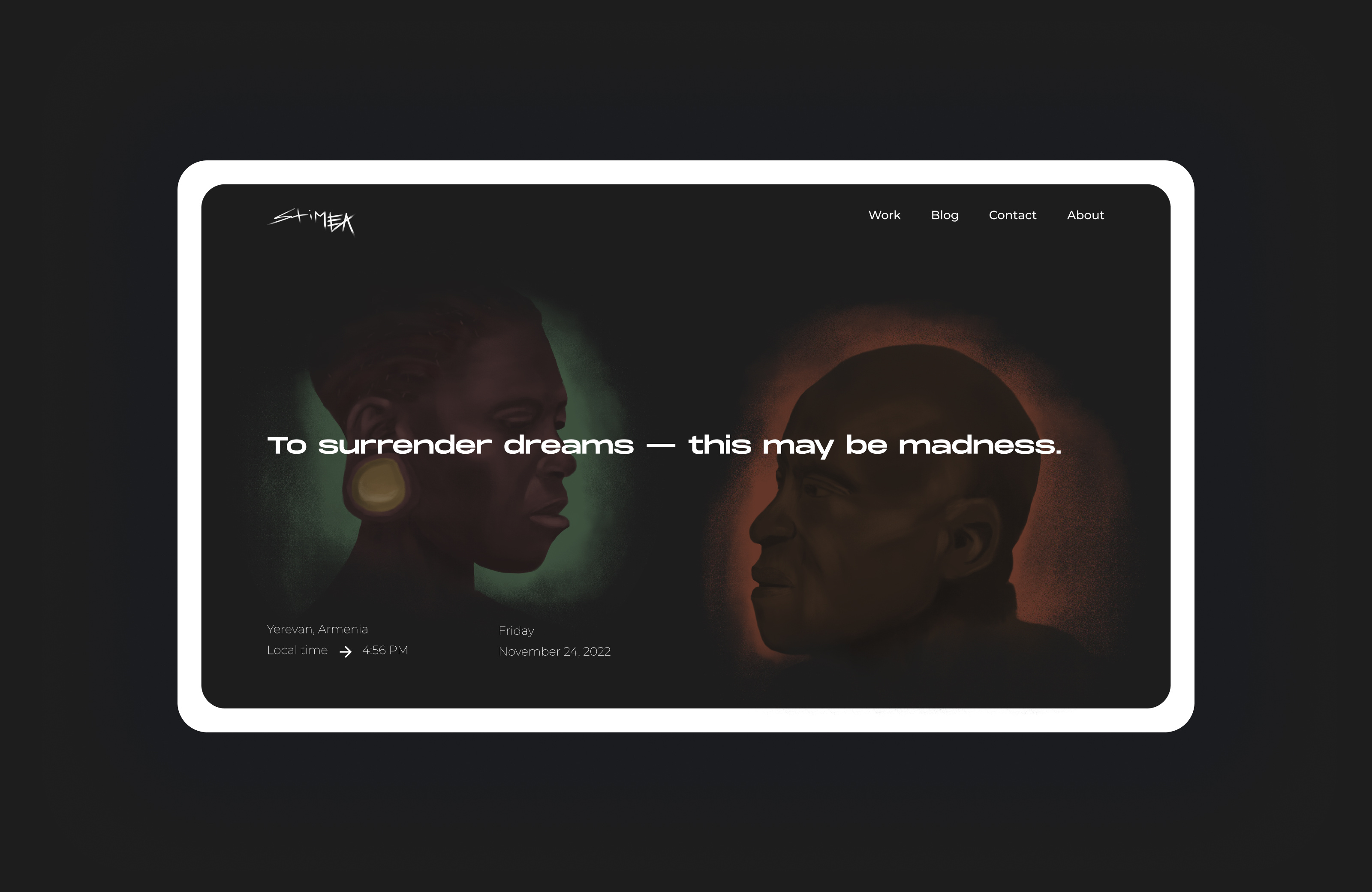 Landing Page Design for Stimela africa africa design african art african culture african style art art landing art website branding digital art digital design digital drawing drawing graphic design hero section illustration landing page ui ux website design