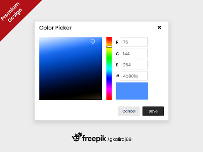 Color Picker UI Free download color color in photoshop ui color picker color picker ui colors pick kaliraj pick colors ui color
