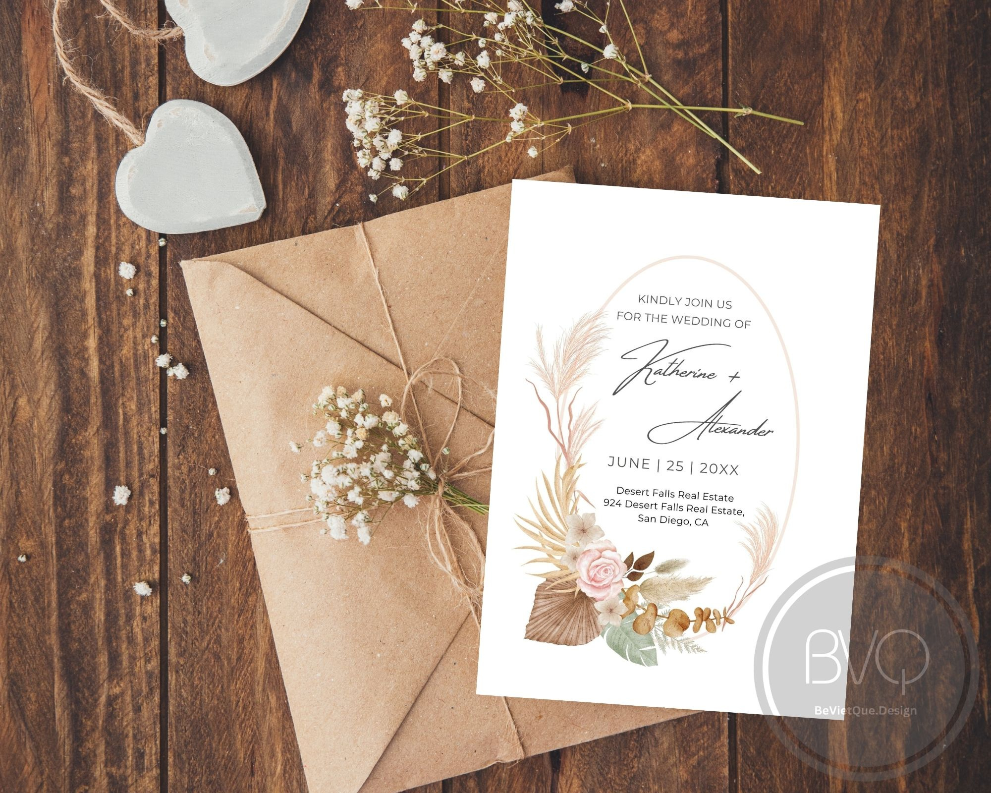 Wedding Invitation Template-Y015 design graphic design illustration invitation template printable wedding card wedding invitation
