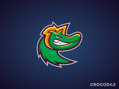 crocodile logo 3d animation branding crocodile logo design graphic design illustration logo logodesign logotype mascot logo motion graphics ui ux vector