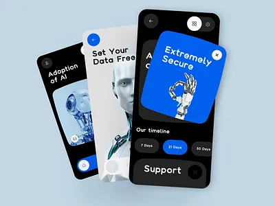 AI app concept ai ai ios app artificial intelligence design flat graphic design illustration ios ui ux