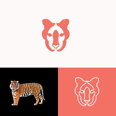 tiger logo branding design graphic design illustration logo logodesign logotype tiger ui ux vector