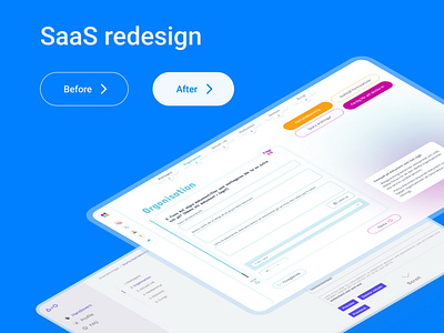 SaaS redesign 3d b2b dailyui dashboard figma interface non profit youth organizations redesign saas ui ux uxui web app