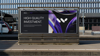 Street Billboard_Wireframe™ brand identity branding design graphic design graphic designer invest investment logo street billboard wireframe