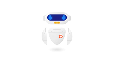 Chatbot Animation - Angry animation character chatbot illustration mascot spot illustration vector