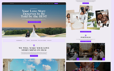 Max Wedding Photo & Videos branding photography videography website website design wedding website