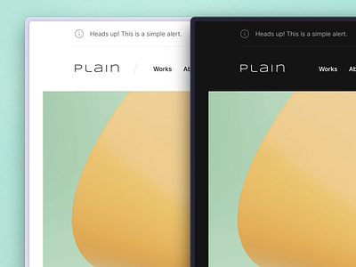 Plain — Minimalist Portfolio Template blog framer framer template portfolio theme
