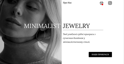 Jewelry web site branding design graphic design illustration typography ui ux vector