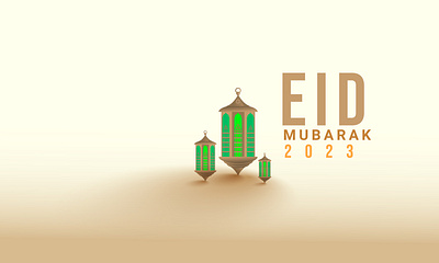 Eid Mubarak 2023 design eid eid 2023 eid background eid mubarak eid ur fitor graphic design illustration mubarak muslim eid