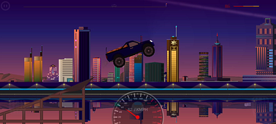 My first free mobile game shots 2d game cargo city illustration free mobile game graphic design hill climb illustration motion graphics offroad game offroad transport transport game unity vehicle jump
