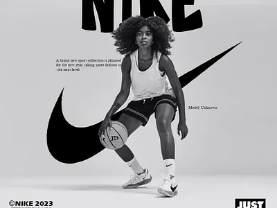 Nike branding design graphic design