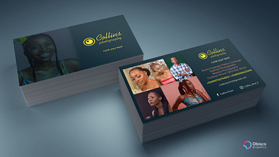 Collins Photography Branding Project branding business cards graphic design logo photography