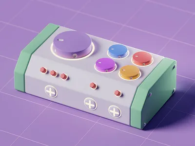 Audio Interface audio audio interface c4d cinema 4d lowpoly music music production